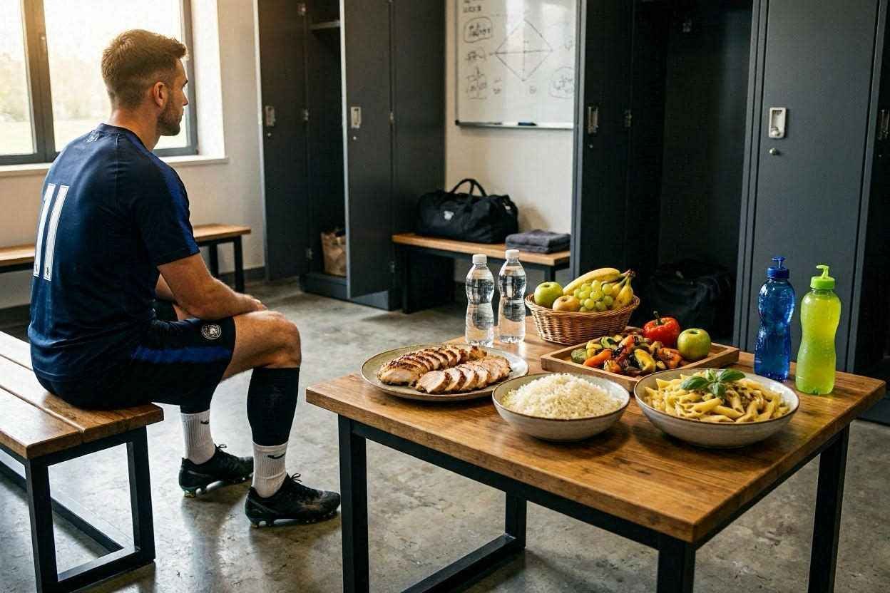 جدول التغذية المثالي للاعب كرة القدم قبل المباراة بـ 24 ساعة